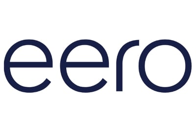 A black and white logo.