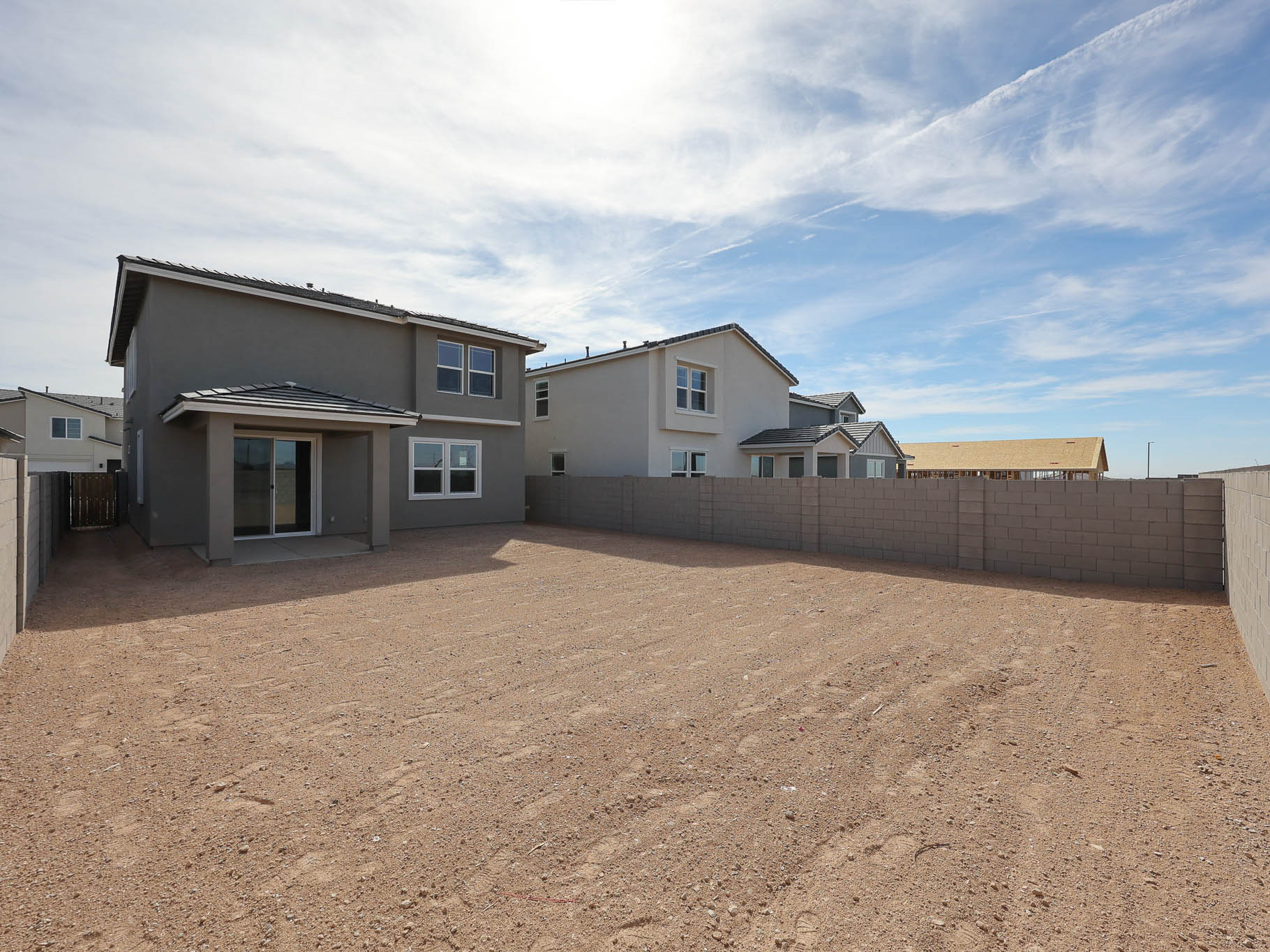A group of buildings.