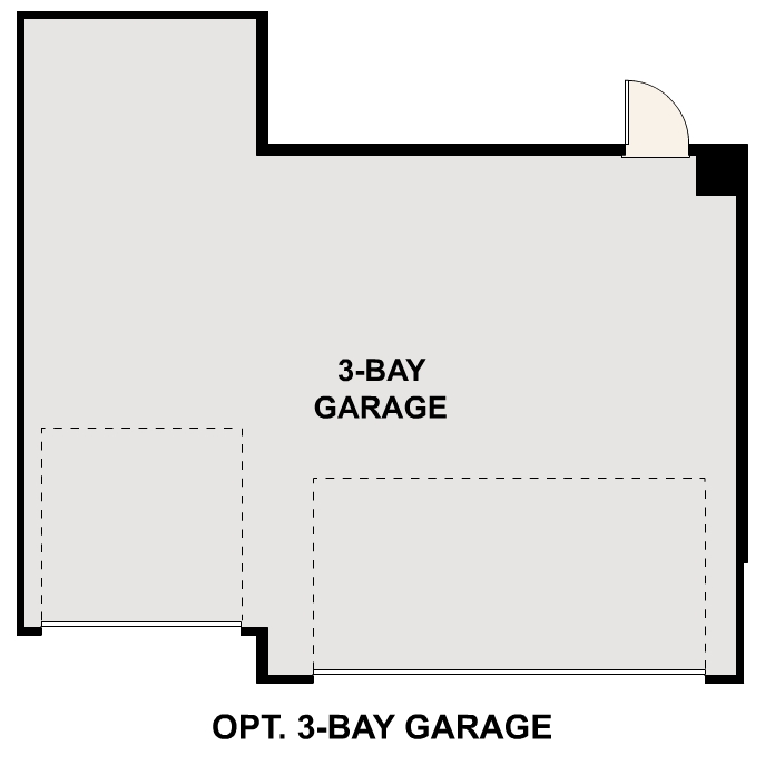 Diagram, shape, rectangle. Ontario Main Level Option