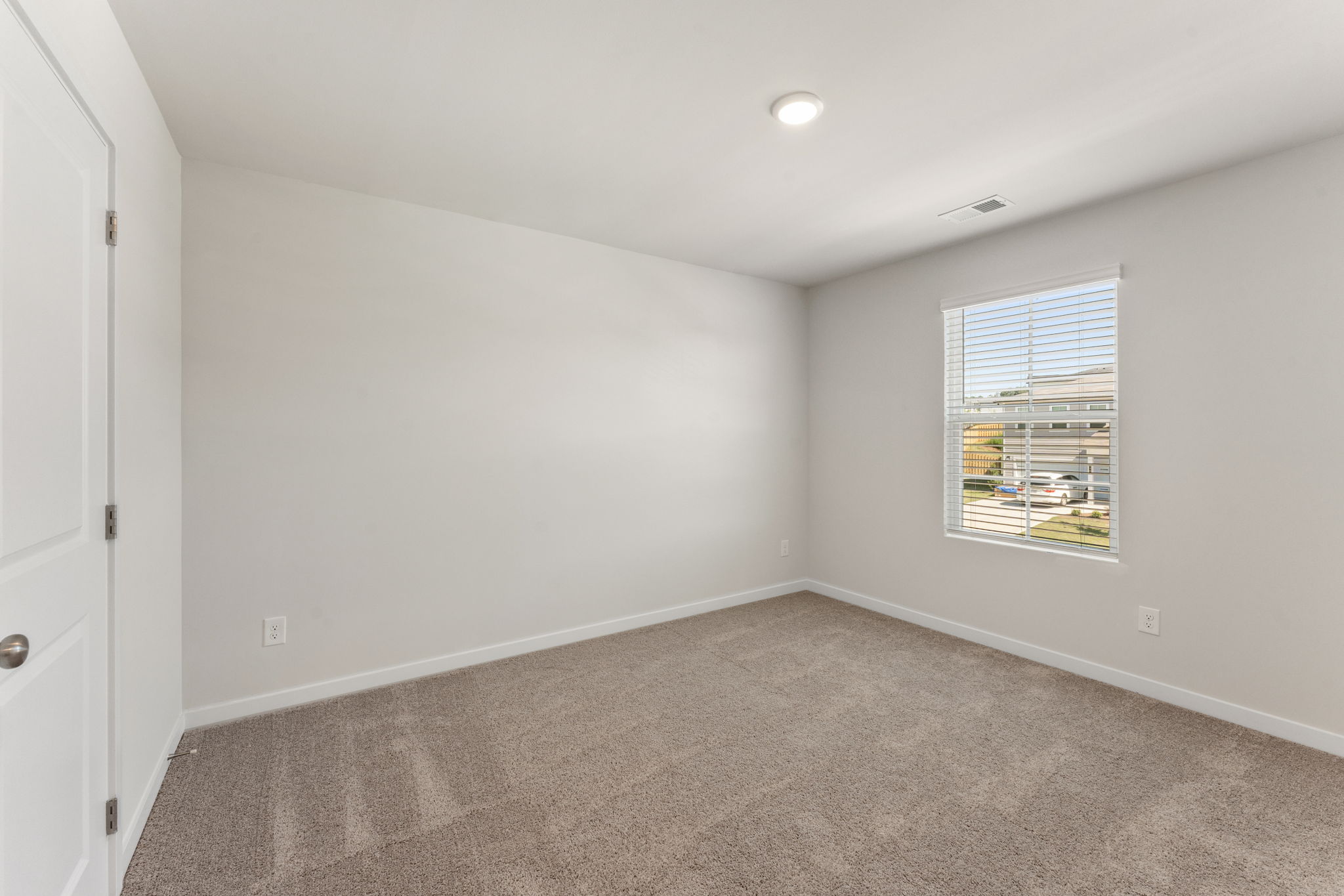 A room with white walls.