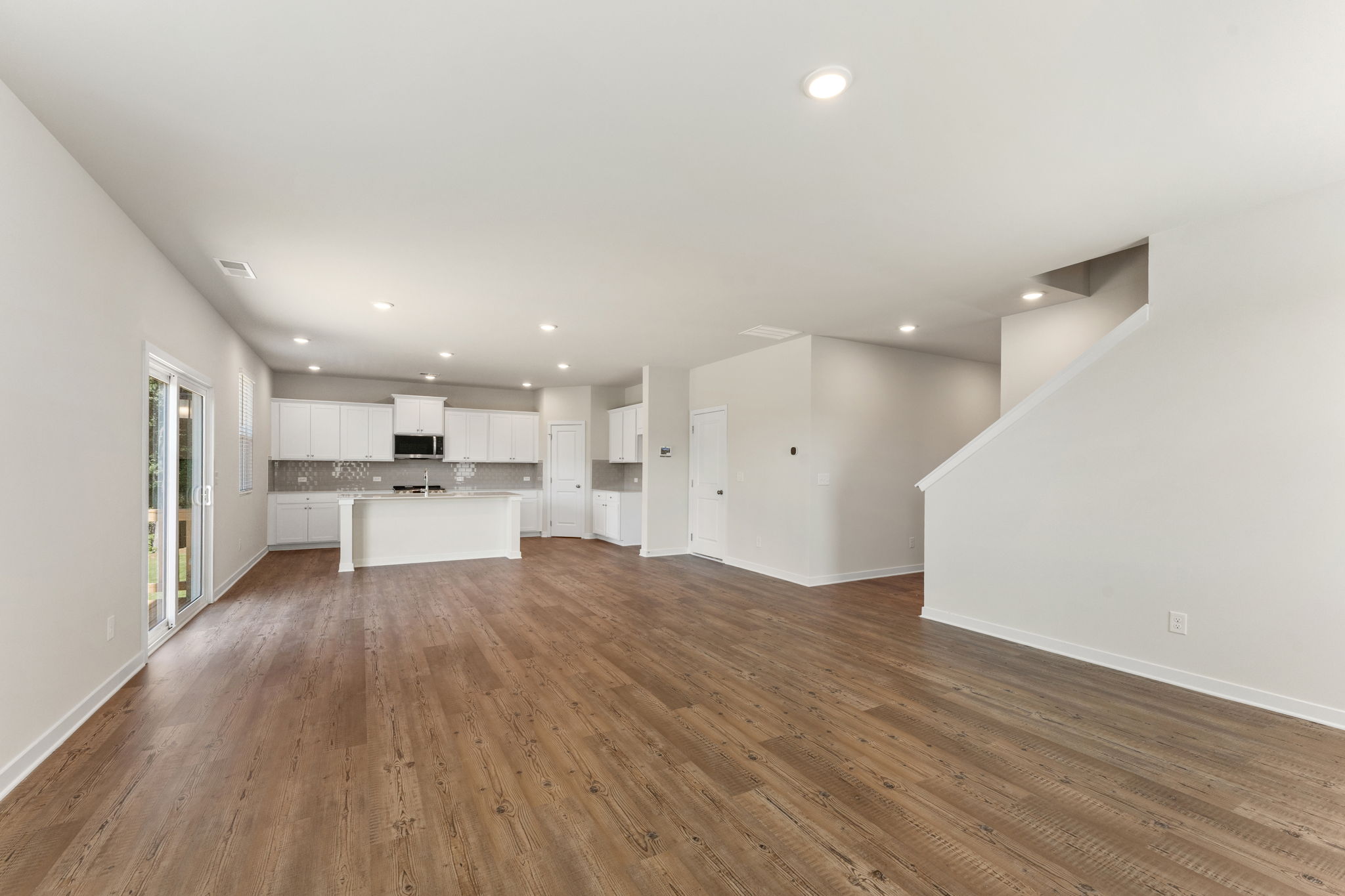 A large empty room.