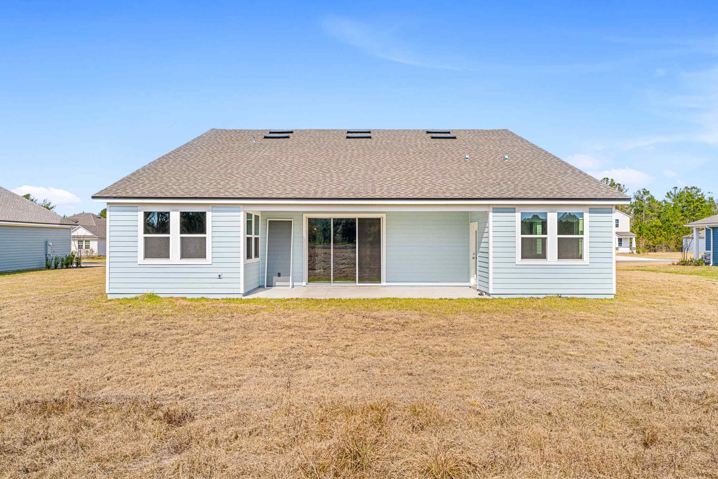 Lot 592 Rear Exterior with Covered Patio at NorthShore