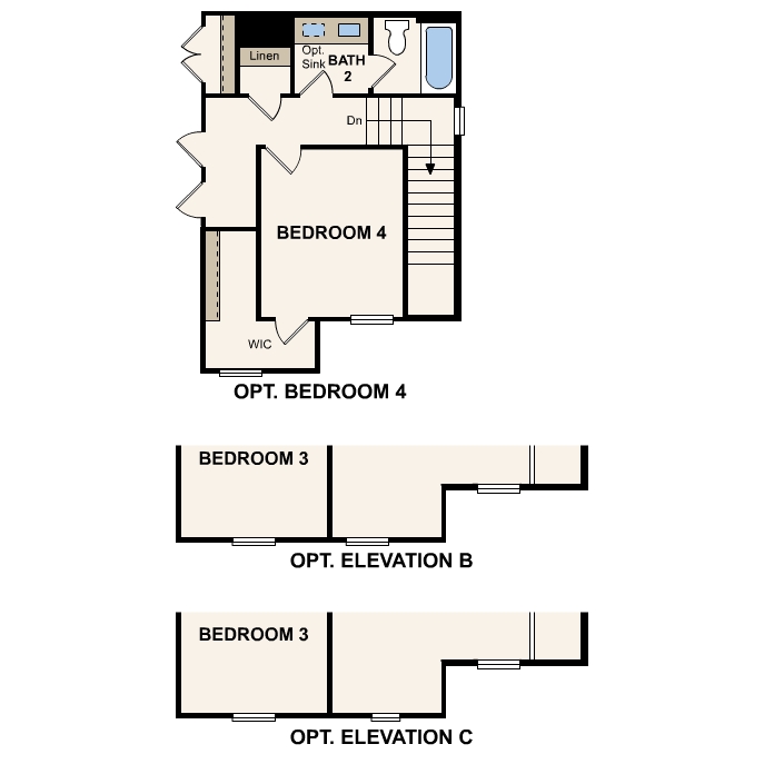 Hawthorn Second Floor Options