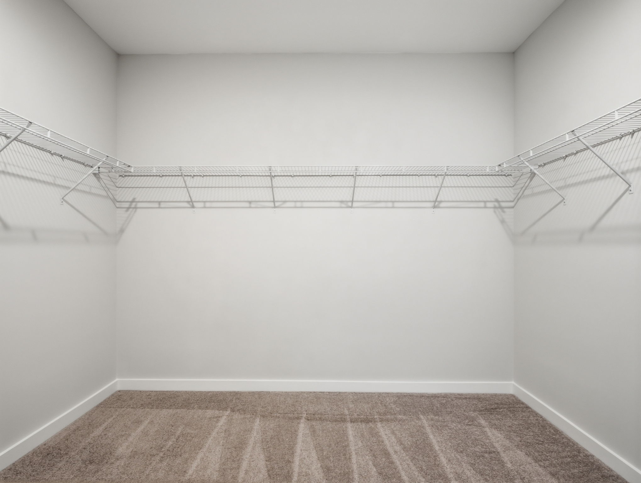 A staircase in a room.