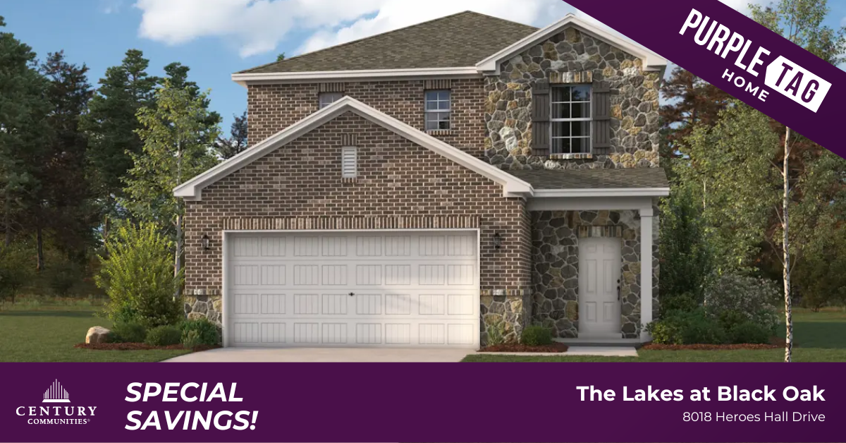 A house with a garage.