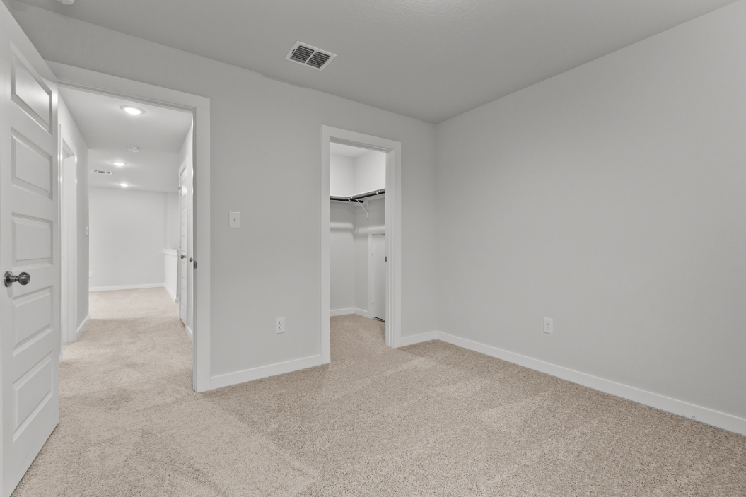 A room with white walls.